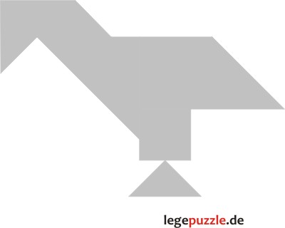 Tangram Huhn Nr.10