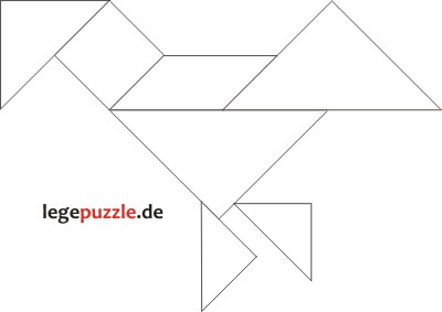Tangram Lsung Huhn
