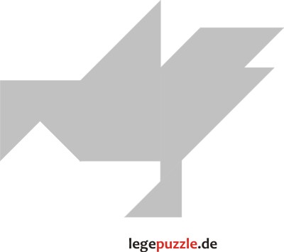 Tangram Huhn Nr.5