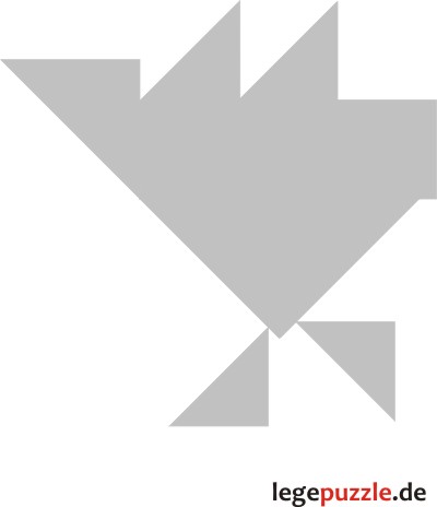 Tangram Huhn Nr.7