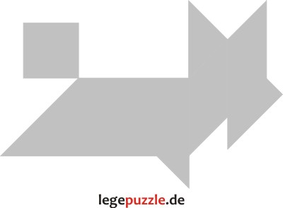 Tangram Hund Nr.21