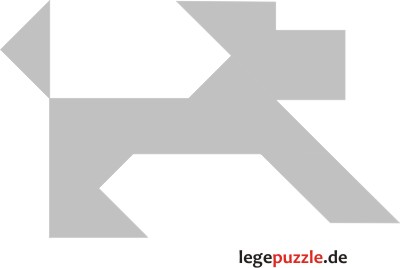 Tangram Hund Nr.22