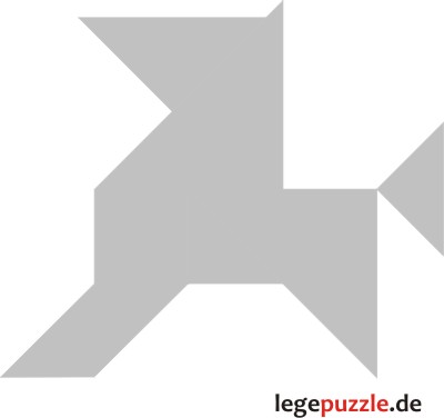 Tangram Hund Nr.8