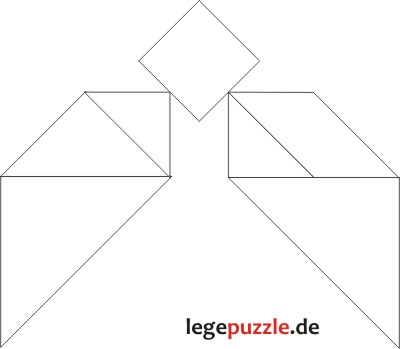 Tangram Lsung Insekt