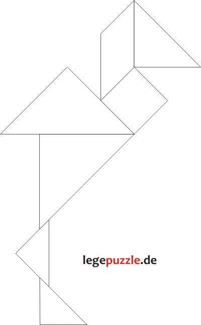 Tangram Lsung Kranich