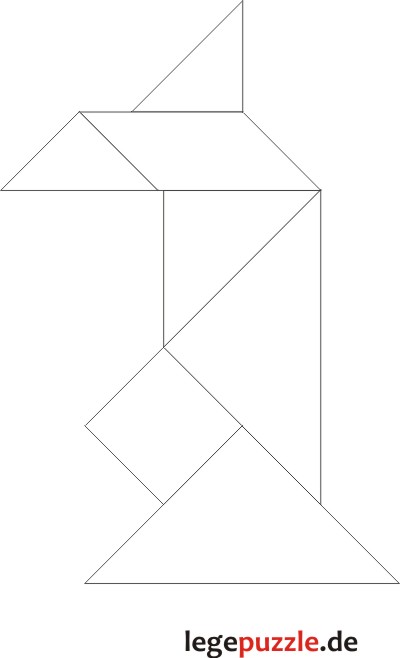 Tangram Lsung Pinguin