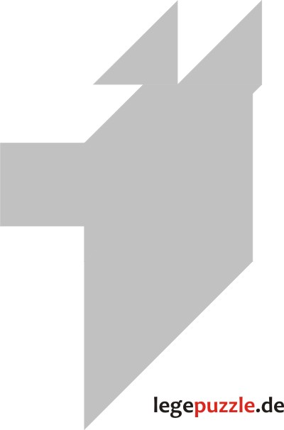 Tangram Schwein Nr.6