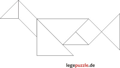 Tangram Lsung Seehund