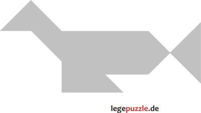 Tangram Seehund Nr.4