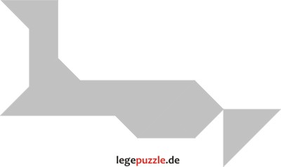 Tangram Seehund