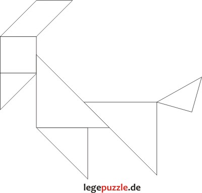 Tangram Lsung Ziege