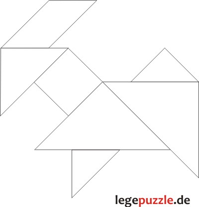 Tangram Lsung Ziege