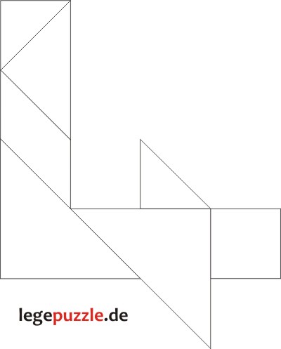 Tangram Lsung Zahl 4