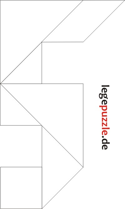 Tangram Lsung Zahl 5