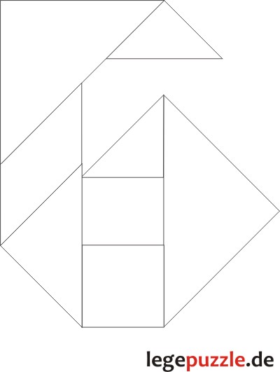 Tangram Lsung Zahl 6