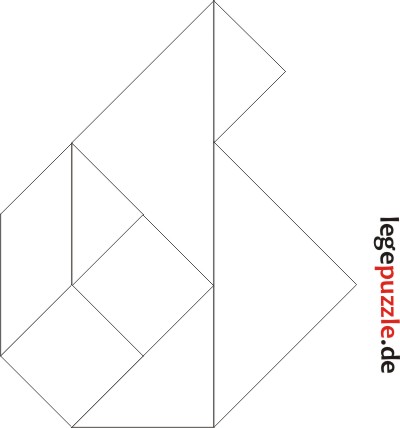 Tangram Lsung Zahl 6