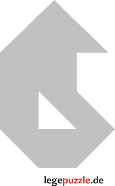 Tangram Zahl 6 Nr.5